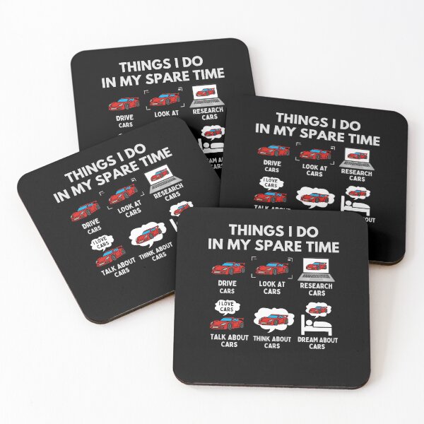 Item preview, Things I Do In My Spare Time Funny Cars Enthusiast  Classic Car Lover designed and sold by belladesign7.