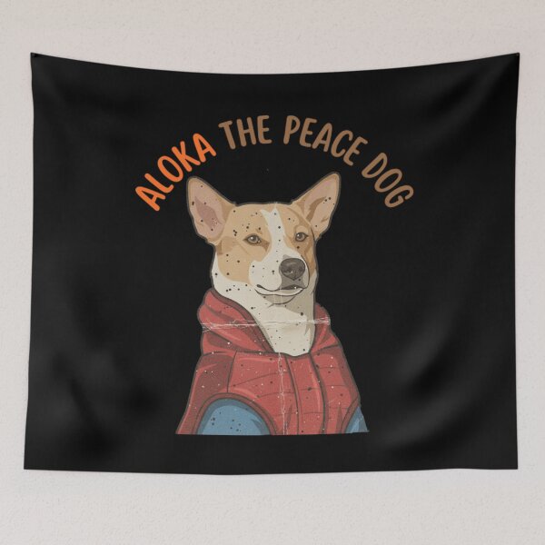 Item preview, Aloka The Peace Dog designed and sold by slmfams.