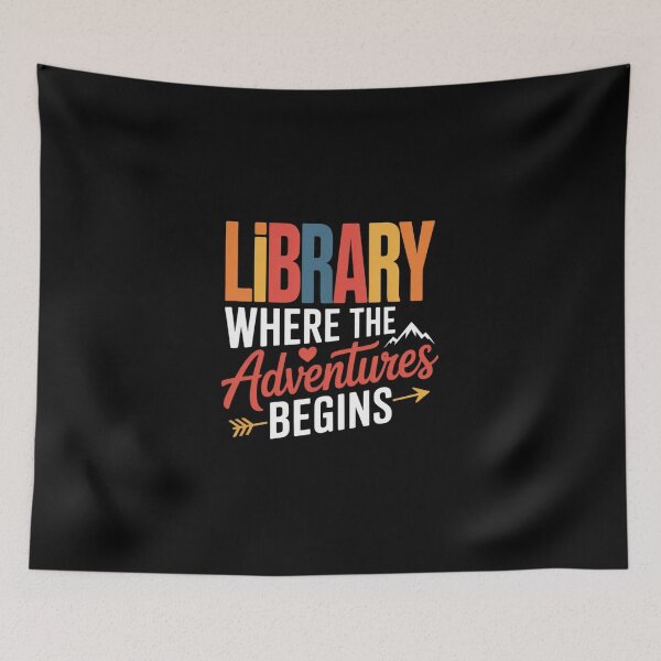 Item preview, Adventure Begins At Your Library Summer Reading 2024  designed and sold by DigitaldeligArt.