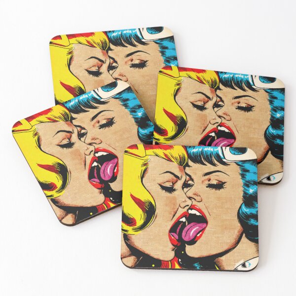 Item preview, Lovers 2 1960s Pop Art Parody designed and sold by NickWhittleArt.
