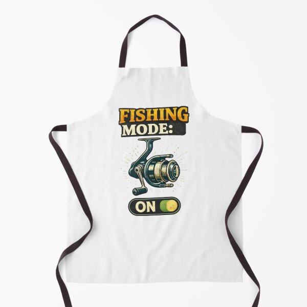 Item preview, Fishing Mode ON – Fishing Reel Switch Angler Design designed and sold by SVALANART.