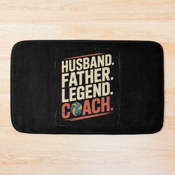 Item preview, Mens Husband Father Legend Volleyball Coach Father's Day  designed and sold by MarkLeedsArt.