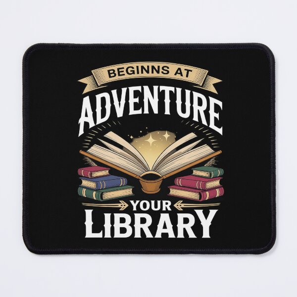 Item preview, Adventure Begins At Your Library Summer Reading 2024 Books designed and sold by DigitaldeligArt.
