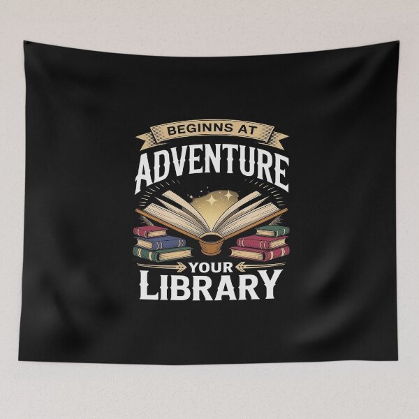 Item preview, Adventure Begins At Your Library Summer Reading 2024 Books designed and sold by DigitaldeligArt.