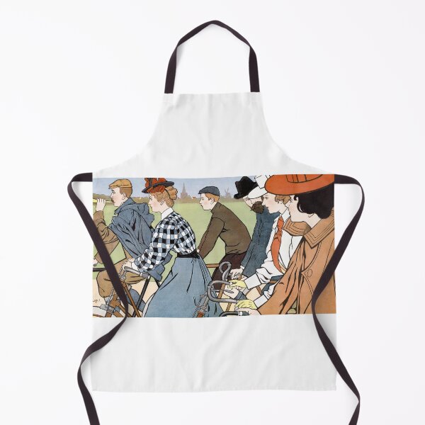 Item preview, Vintage cycling illustration 1912 by Johann Georg van Caspel designed and sold by Shoot-The-Moon.