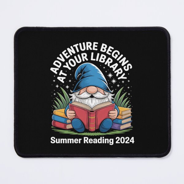 Item preview, Adventure Begins at Your Library Summer Reading 2024 Groovy designed and sold by DigitaldeligArt.