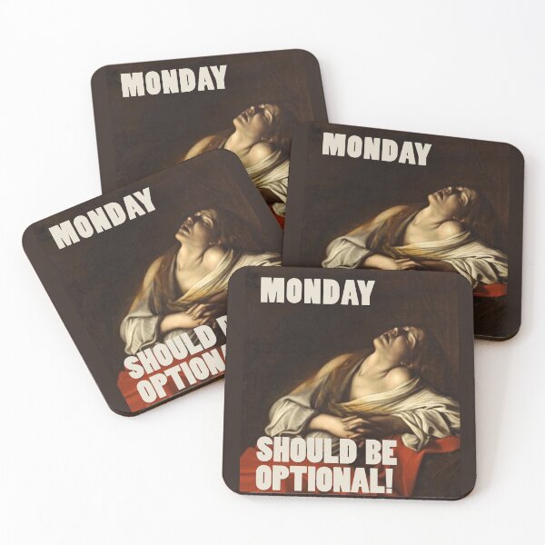Item preview, Monday Should Be Optional! designed and sold by Art & Coffee.
