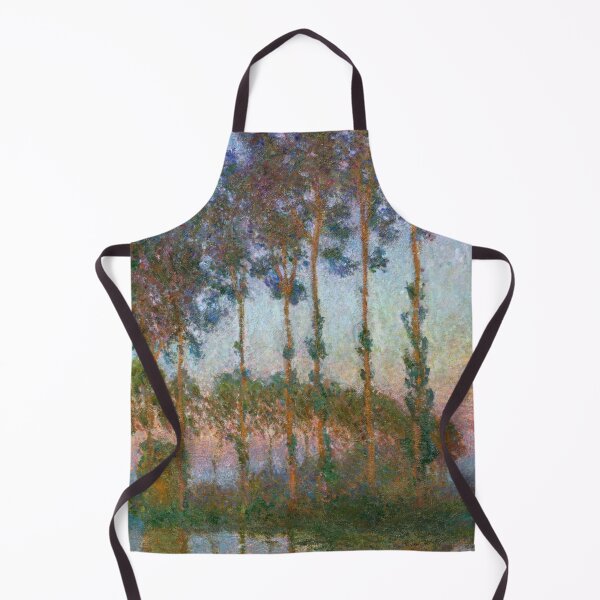 Item preview, Peupliers Au Bord De Lepte Crepuscule by Claude Monet: Tranquil Impressionist Landscape designed and sold by artofuniverse.