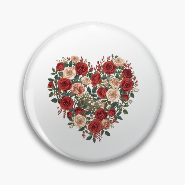 Item preview, Elegant Botanical Heart Artwork designed and sold by PixelNest-Haven.
