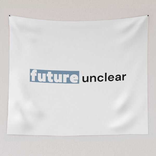 Item preview, Future Unclear Shirt — Existential Gen Z Anxiety Humor Tee designed and sold by OrikuStudio.
