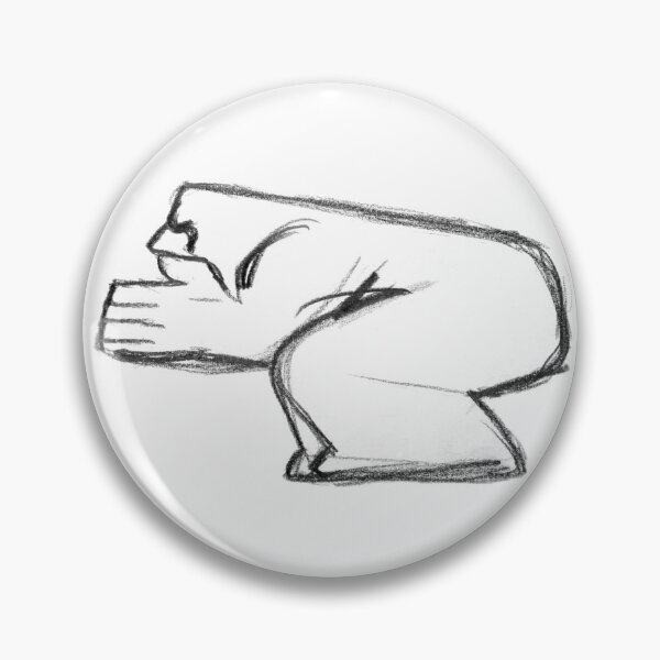 Item preview, Crouching Man designed and sold by palmprints.