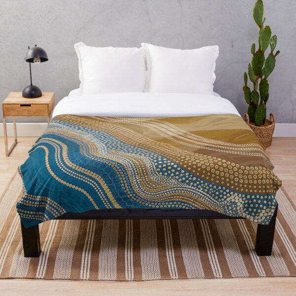 Item preview, Aboriginal Urban The Sea designed and sold by AboriginalartVI.
