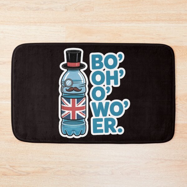 Item preview, Funny British Accent – Bri’ish Bottle of Water Quote Design designed and sold by Redgiant87x.