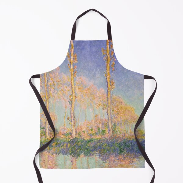 Item preview, Poplars by Claude Monet: Dreamy Impressionist River Landscape Poster designed and sold by artofuniverse.
