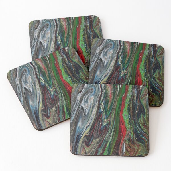 Item preview, Natural Avenue 2 Green Acyrlic Abstract designed and sold by Doug  Siegel.