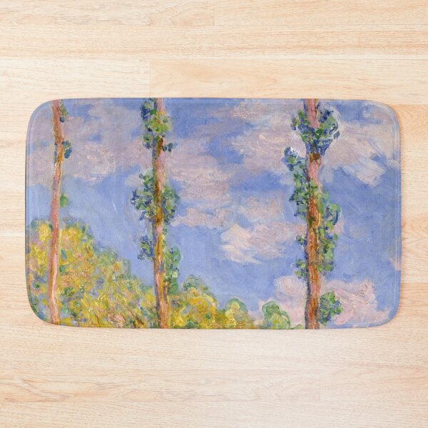 Item preview, Poplars in the Sun by Claude Monet: Impressionist Landscape Wall Art Poster designed and sold by artofuniverse.