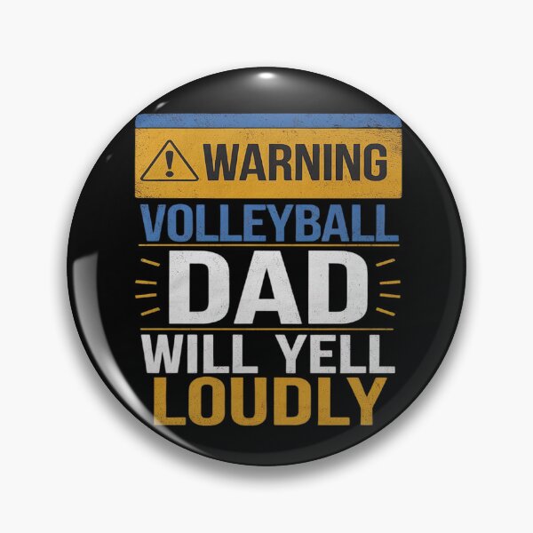 Item preview, Mens Warning Volleyball Dad Volleyball Father's Day  designed and sold by MarkLeedsArt.