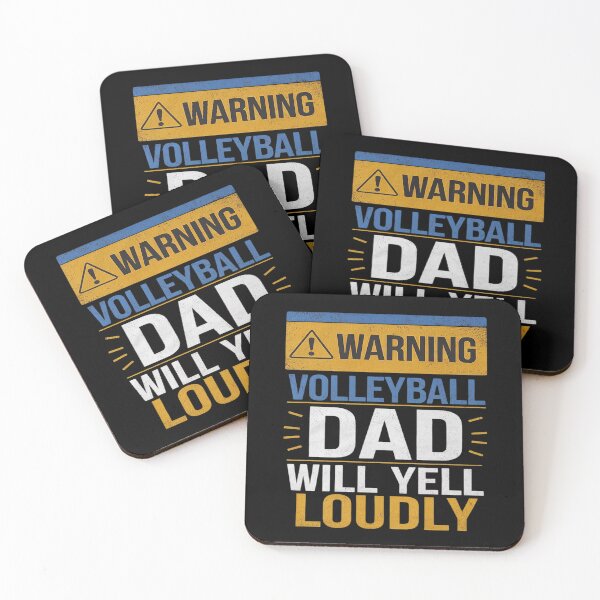 Item preview, Mens Warning Volleyball Dad Volleyball Father's Day  designed and sold by MarkLeedsArt.