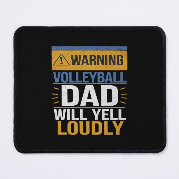 Item preview, Mens Warning Volleyball Dad Volleyball Father's Day designed and sold by MarkLeedsArt.