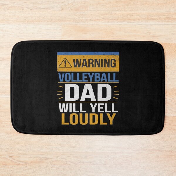 Item preview, Mens Warning Volleyball Dad Volleyball Father's Day designed and sold by MarkLeedsArt.