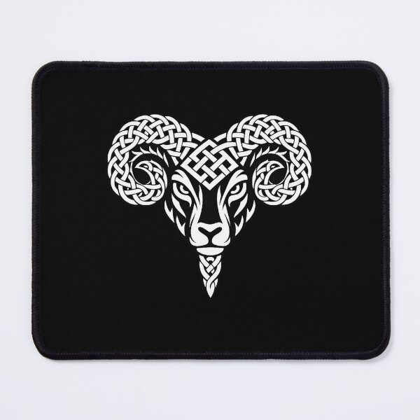 Item preview, Celtic Ram — The Horned Resolve designed and sold by Dream Machine.