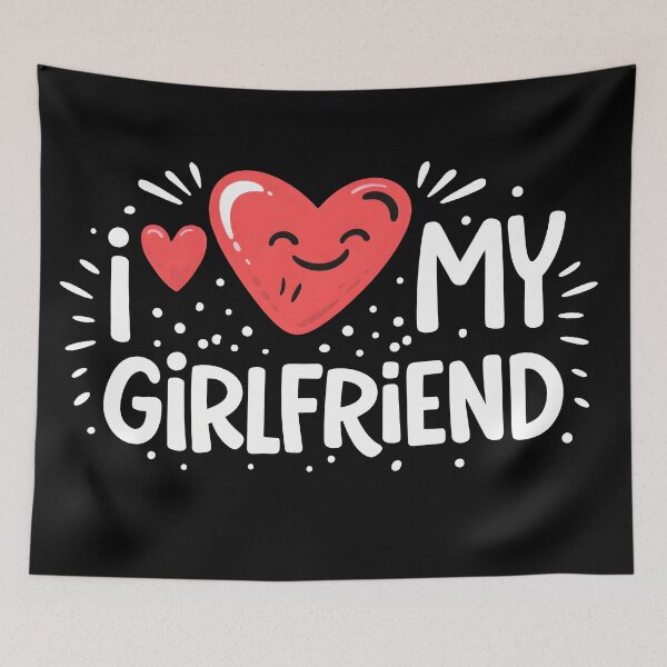 Item preview, I love my girlfriend designed and sold by Atee Optimistic.