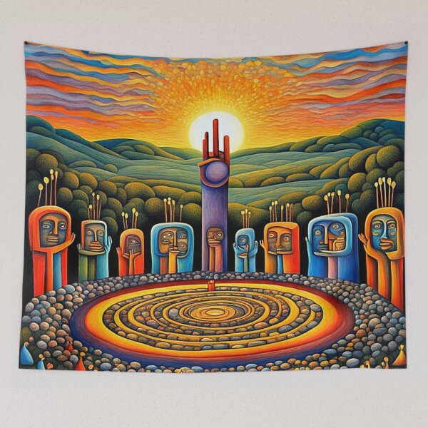 Item preview, The Ancestor Circle designed and sold by George Hutton Hunter.