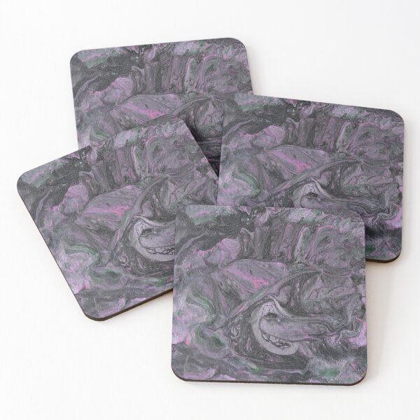 Item preview, Odd Couple 1 Fluffy Purple Abstract designed and sold by Doug  Siegel.