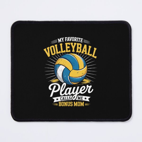 Item preview, My Favorite Volleyball Player Calls Me Bonus Mom Mothers Day 1 designed and sold by MarkLeedsArt.