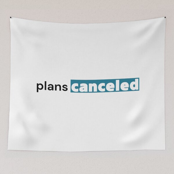 Item preview, Plans Canceled Shirt — Introvert Relief Humor Tee designed and sold by OrikuStudio.