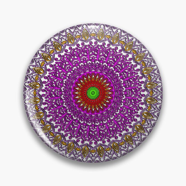 Item preview, "Radiant Mandala with Scalloped Floral Geometry" designed and sold by nighttime1990.