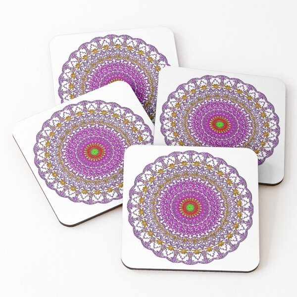 Item preview, "Radiant Mandala with Scalloped Floral Geometry" designed and sold by nighttime1990.
