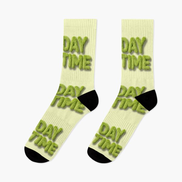 Item preview, One Day At A Time – Fluffy Green 3D Text designed and sold by ArtiQreate.