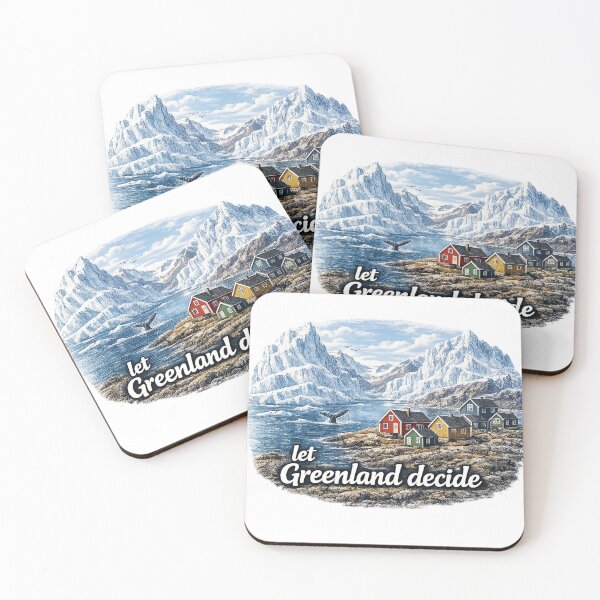 Item preview, Let Greenland Decide – Symbol of Independence and Identity designed and sold by yaalow.
