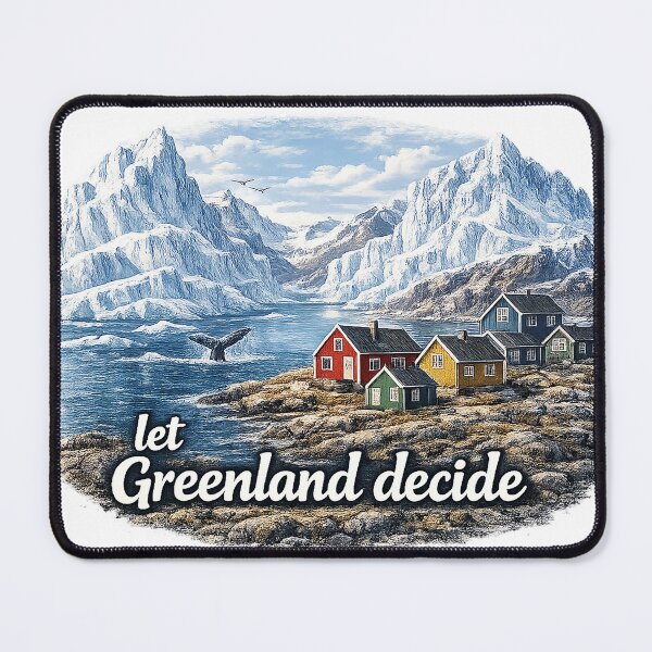 Item preview, Let Greenland Decide – Symbol of Independence and Identity designed and sold by yaalow.
