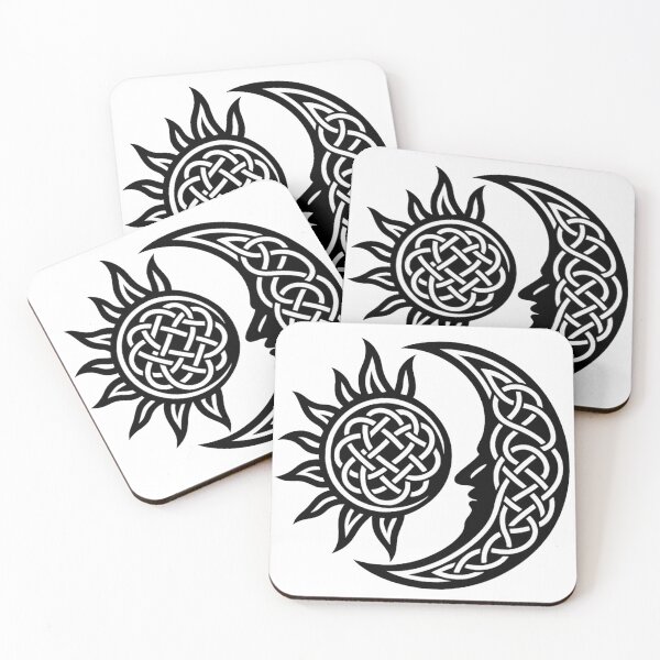 Item preview, Celtic Sun & Moon — The Twin Lights designed and sold by DreamMachine69.