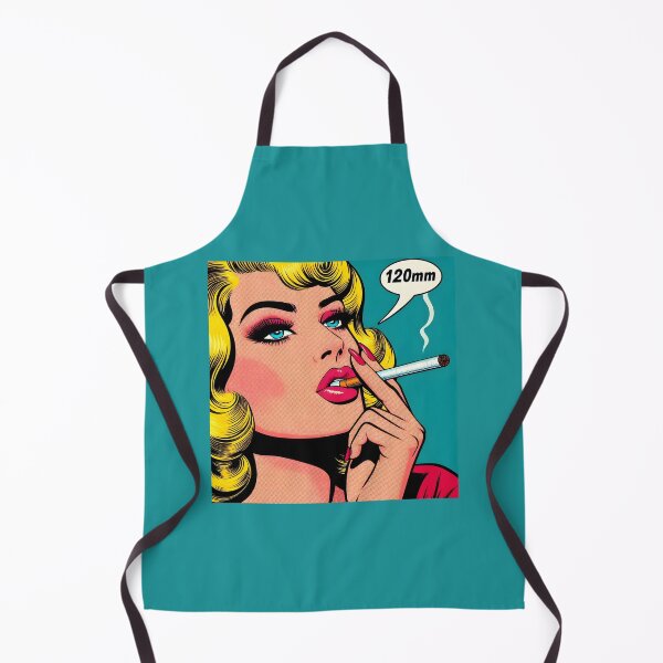 Item preview, Retro Pop Art Woman with Cigarette - Bold Comic Style Design. designed and sold by Spark2Seduction.