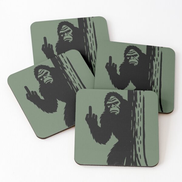 Item preview, Bigfoot Flipping Birdie designed and sold by CryptidOutfittersCo.