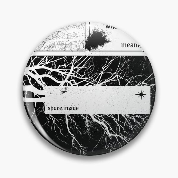 Item preview, Memory structure inversion, monochrome poster, space vibes designed and sold by pollysann.