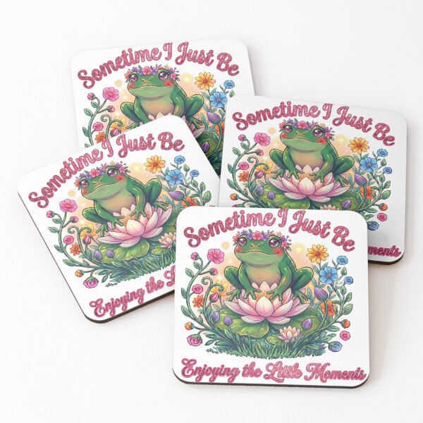Item preview, Sometime I Just Be Cute Cottagecore Frog Aesthetic designed and sold by nyhhhh.