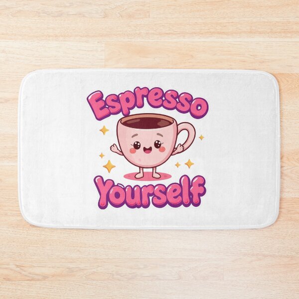Item preview, Espresso Yourself Kawaii Coffee Cup designed and sold by ProWorkVibes.