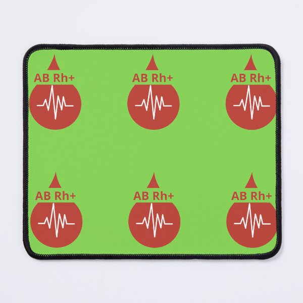 Item preview, AB Rh+ Blood Type – Medical ECG Design | Perfect Gift designed and sold by Rafcioo.