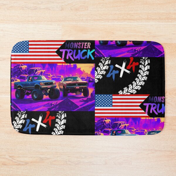 Item preview, American Classic Monster Truck designed and sold by RodimusG1Art.