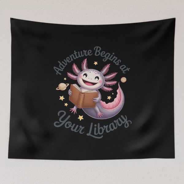Item preview, Adventure Begins At Your Library Summer Reading 2025 1 designed and sold by MarryIsMonth.