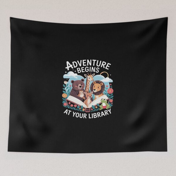 Item preview, Adventure Begins At Your Library Summer Reading 2025 2 designed and sold by SyntaxClaw.