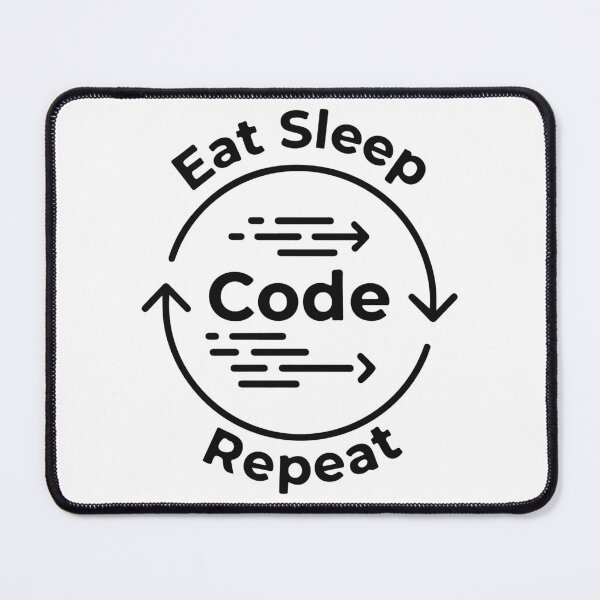 Item preview, Eat Sleep Code Repeat T-Shirt  Programmer Life Design  Coding Humor Tee designed and sold by Design-Pro-21.