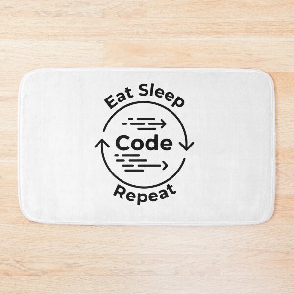 Item preview, Eat Sleep Code Repeat T-Shirt  Programmer Life Design  Coding Humor Tee designed and sold by Design-Pro-21.