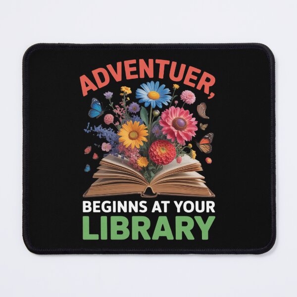 Item preview, Adventure Begins At Your Library Summer Reading 2025 Books designed and sold by MarryIsMonth.