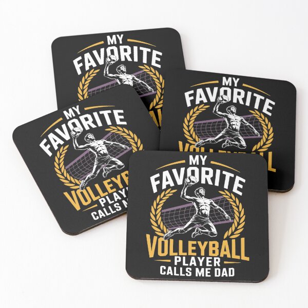 Item preview, My Favorite Volleyball Player Calls Me Dad Father's Day1  designed and sold by FadeOfThrone.