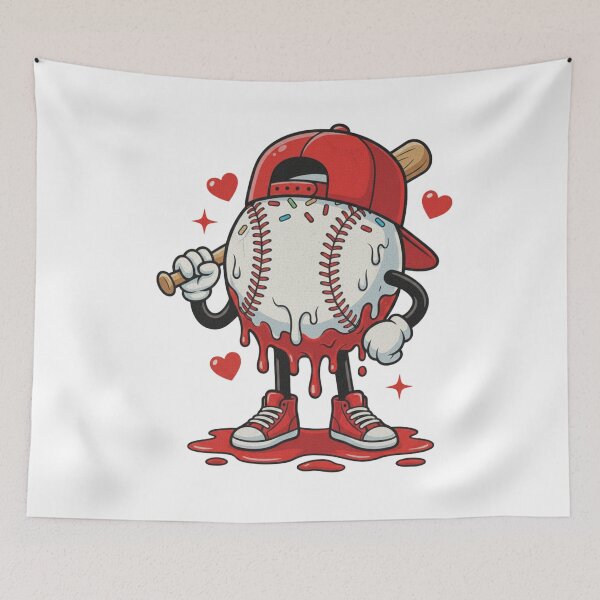 Item preview, Baseball Drip Valentines, Cool Sports Design for Boys & Men baseball drip, baseball player, boys baseball, game day, designed and sold by DesignDenDo ⭐⭐⭐⭐⭐.